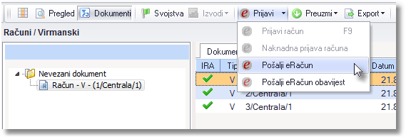 eRačun_pošalji_eRačun